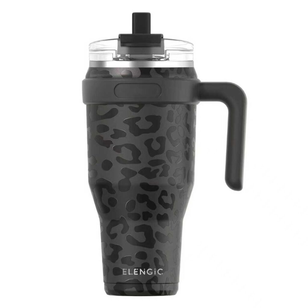 Custom stainless steel tumbler with special UV painting