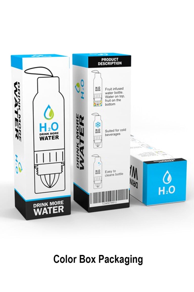 Custom color box packaging for tumbler wholesale projects
