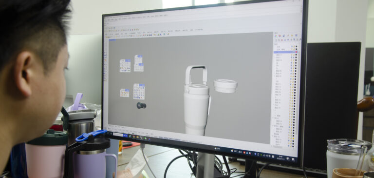 ODM private mold drinkware design and 3D modeling for custom tumbler development