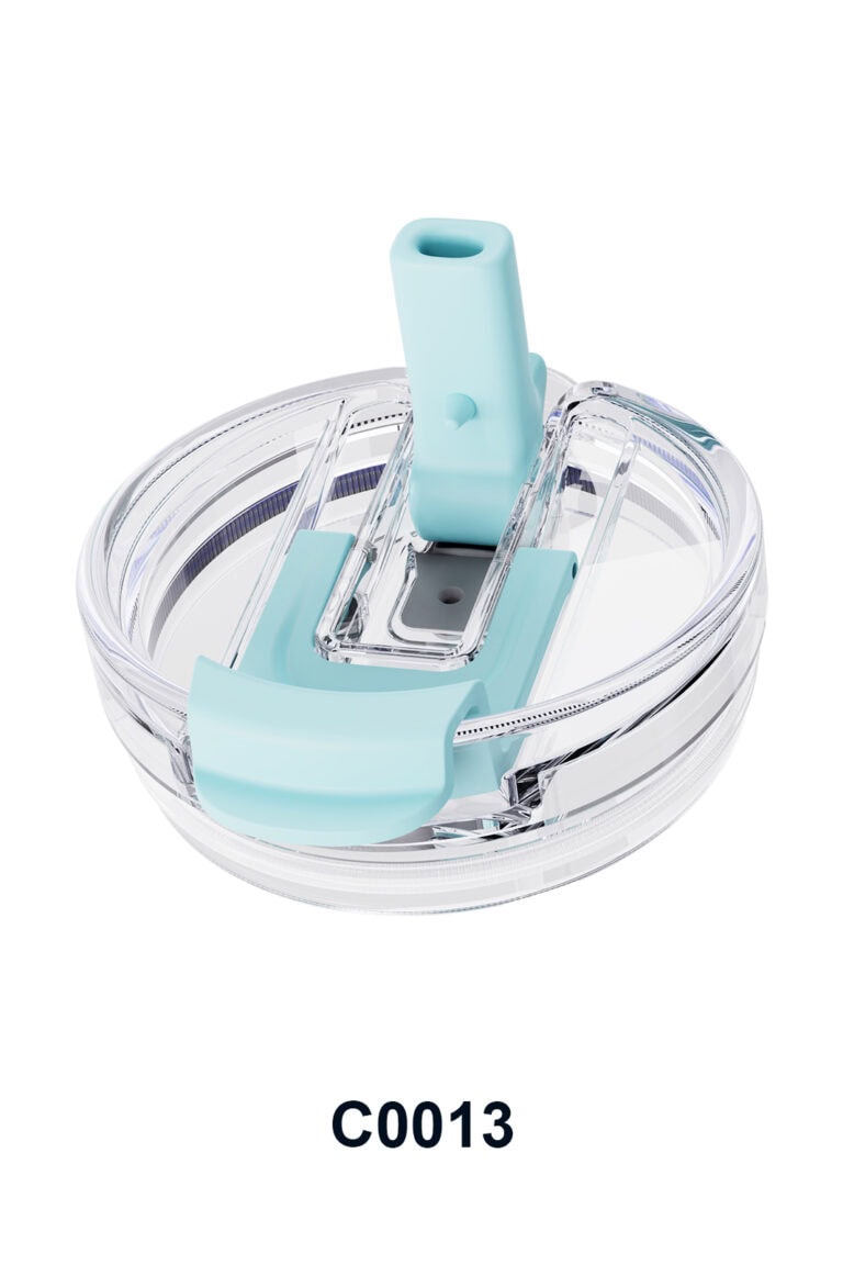 2 in 1 straw and sip lid for custom tumblers