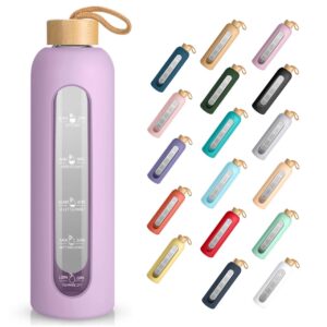 personalized 32oz water bottle with time marker