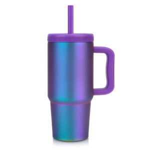 28 ounce water bottle with handle and straw